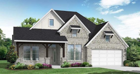 New construction Single-Family house 2407 Gleaming Pear Dr, Manvel, TX 77578 null- photo 0