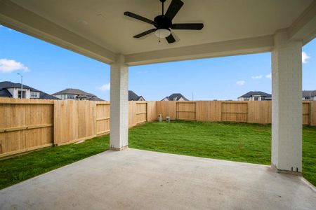 New construction Single-Family house 31207 Summer Sun Pl, Fulshear, TX 77423 Comal II- photo 42 42