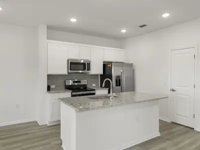New construction Townhouse house 16704 Sonoma Breeze Dr, Manor, TX 78653 plan Palisade - image 3