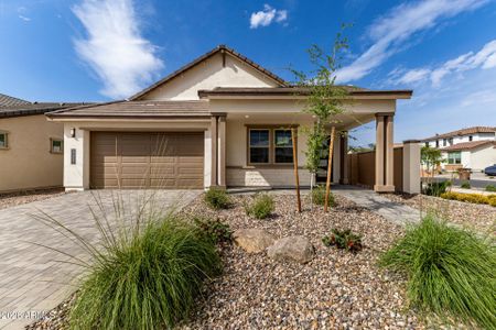New construction Single-Family house 21352 E Timberline Rd, Queen Creek, AZ 85142 plan 4022 Elevation C - image