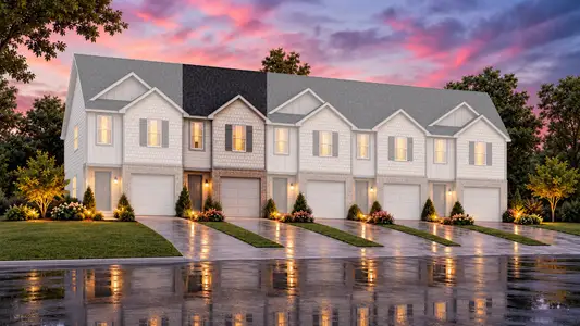 New construction Townhouse house 219 Haven Cir, Sanford, NC 27330 plan Seminole Townhome - image