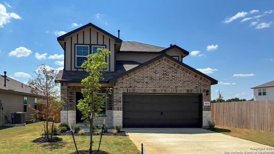 New construction Single-Family house 4314 Thyme Gdn, Von Ormy, TX 78073 The Jasmine- photo 0 0