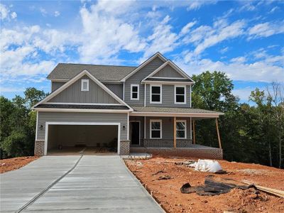 New construction Single-Family house 599 Calgary Downs Drive, Winder, GA 30680 Hunter- photo 0