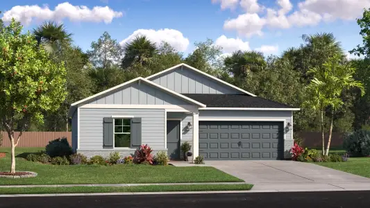 New construction Single-Family house 3139 Grand Finale St, Green Cove Springs, FL 32043 plan Bloom II - image