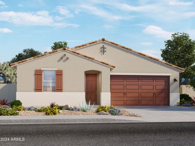 New construction Single-Family house 16078 W Desert Spoon Drive, Surprise, AZ 85387 - photo 0