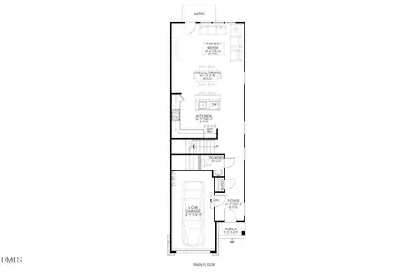 New construction Single-Family house 630 Cable Ct, Apex, NC 27523 plan Weston End Unit - image 7