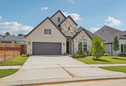 New construction Single-Family house 5151 Silverbell Ln, Montgomery, TX 77316 plan 5019 Elevation D - image