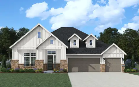New construction Single-Family house 1029 Painted Horse Dr, Georgetown, TX 78633 plan Kennedy - image