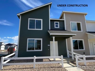 New construction Townhouse house 3901 Cascades Street, Evans, CO 80620 Silvercliff- photo 0