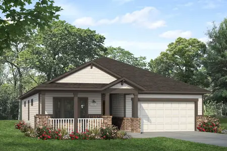 New construction Single-Family house 209 Gus Lp, Georgetown, TX 78626 plan Rancho San Gabriel 1937 - image
