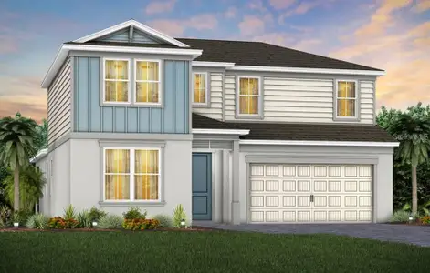 New construction Single-Family house 5624 Flame Vine Wy, St. Cloud, FL 34771 plan Coral - image