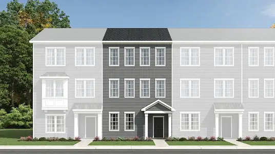 New construction Single-Family house 502 Trilith Pl, Durham, NC 27713 plan Barrett - image
