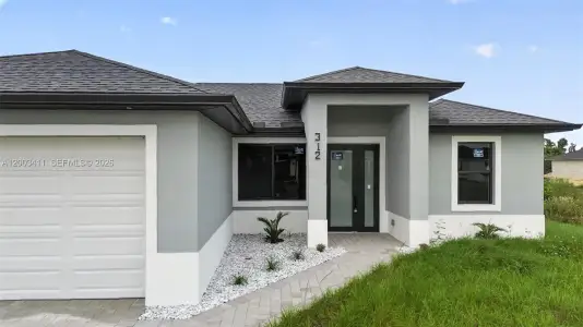 New construction Single-Family house 312 Rand Ave, Lehigh Acres, FL 33974 - image