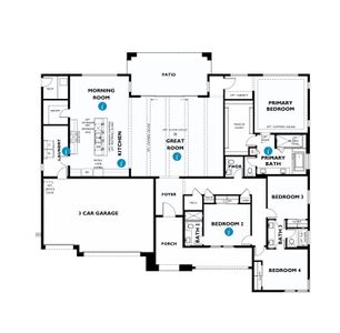 New construction Single-Family house 33362 N Borgata Trl, Queen Creek, AZ 85144 plan 7523 - image