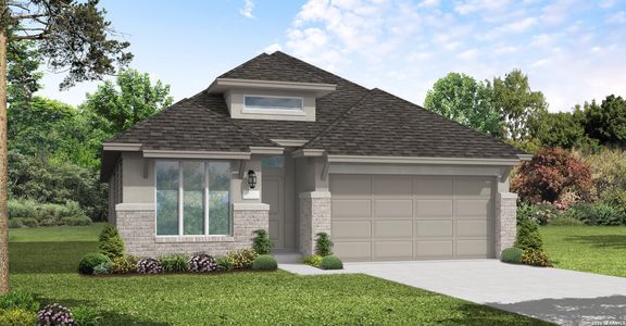 New construction Single-Family house 10239 Bartenheim Dr, Schertz, TX 78154 plan Gaines - image