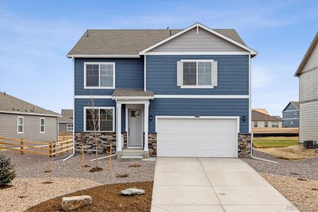 New construction Single-Family house 43054 Merion Hills Ct, Elizabeth, CO 80107 BRIDGEPORT- photo 0