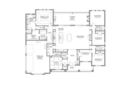 New construction Single-Family house 800 Purselly Pass, Weatherford, TX 76087 plan The Fort Worth - image 3