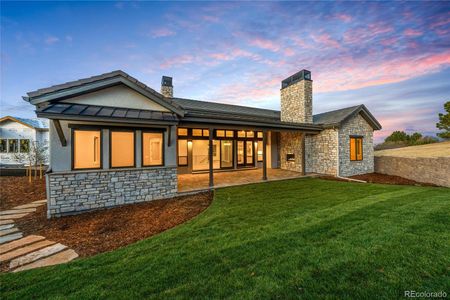 Beautiful stone accents and brand new landscaping with stone pathway.