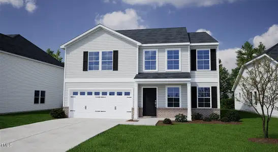 New construction Single-Family house 174 Harriette Ct, Lillington, NC 27546 plan Telfair - image
