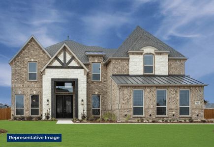 New construction Single-Family house 1814 Hidden Creek Dr, Midlothian, TX 76065 plan Coventry 2FS - image