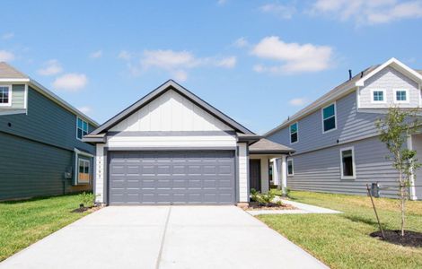 New construction Single-Family house 14107 Balcones Fault Ct, Willis, TX 77318 plan Grove - image