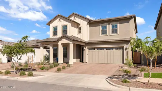 New construction Single-Family house 1932 W Rowel Rd, Phoenix, AZ 85085 plan The Campbell - image