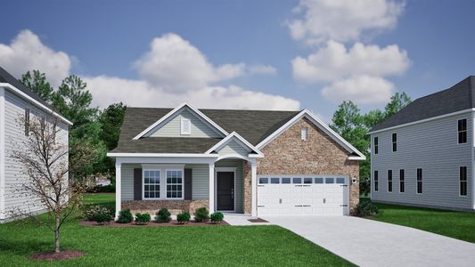 New construction Single-Family house 6285 Zoe Wy, Myrtle Beach, SC 29588 plan Bates II - image