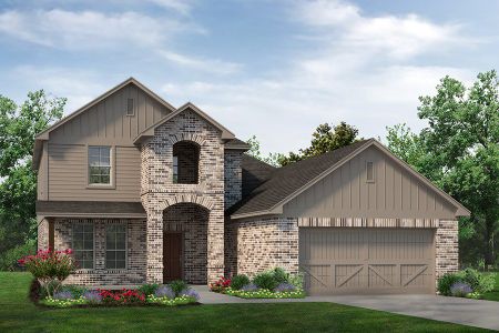 New construction Single-Family house 1113 Trinity Dr, Springtown, TX 76087 plan Barrow - image