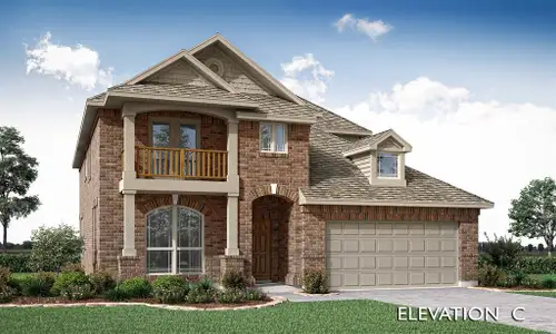 New construction Single-Family house 132 Silverleaf Dr, Balch Springs, TX 75181 plan Bayberry III - image
