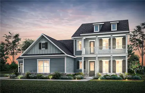 New construction Single-Family house 293 Lucas Ct, Hoschton, GA 30549 plan Fieldcrest - image