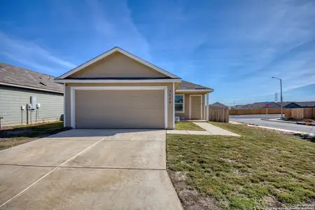 New construction Single-Family house 7120 Yellow Sapphire, San Antonio, TX 78263 plan Collier - image