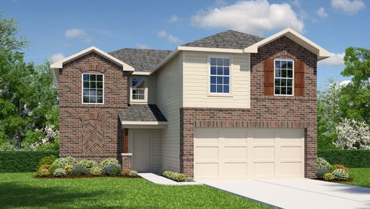 New construction Single-Family house 15503 Crested Ibis, San Antonio, TX 78253 plan The Wooden - image