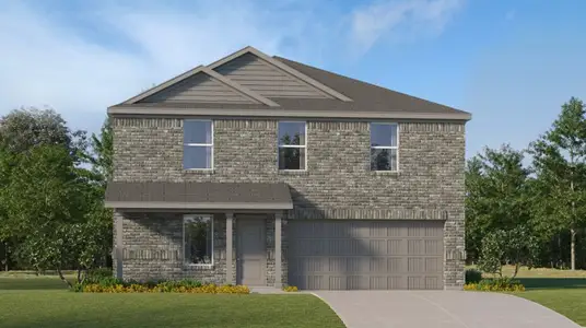 New construction Single-Family house 304 Feldspar Ln, Marble Falls, TX 78654 plan Littleton - image