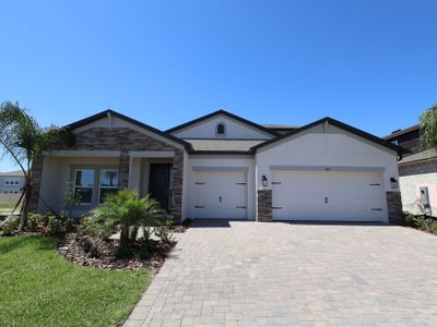 New construction Single-Family house 4973 Basswood St, Lakeland, FL 33811 plan Barcello Bonus - image
