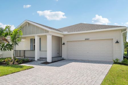 New construction Single-Family house 8963 Dahlia Circle, Port Saint Lucie, FL 34986 Corsica- photo 0