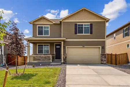 New construction Single-Family house 850 N Clubview St, Watkins, CO 80137 plan Bridgeport - image