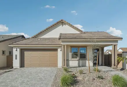 New construction Single-Family house 21352 E Timberline Rd, Queen Creek, AZ 85142 plan 4022 Elevation C - image