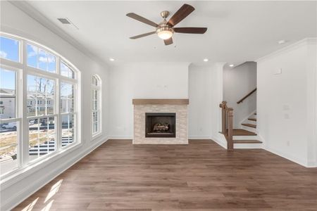 New construction Townhouse house 2360 Edgar Park Pl, Unit 99, Duluth, GA 30096 The Autry- photo 17 17