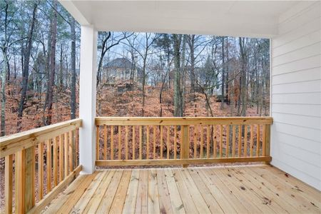 New construction Single-Family house 385 Riverwood Pass, Dallas, GA 30157 The Ash B- Unfinished Basement- photo 22 22