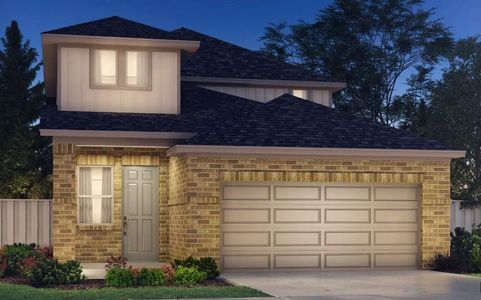 New construction Single-Family house 19214 Newman Gardens Rd, Crosby, TX 77532 plan The Olympic (380) - image