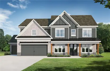 New construction Single-Family house 8250 Crooked Creek Dr, Cumming, GA 30028 - image