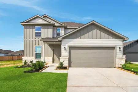 New construction Single-Family house 9712 Caney Bend Rd, Conroe, TX 77303 plan Sheldon - image