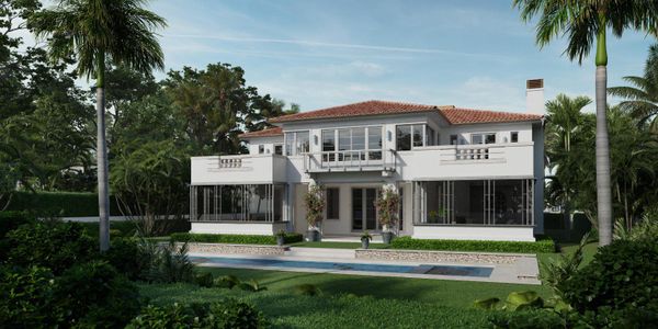 New construction Single-Family house 1260 N Lake Way, Palm Beach, FL 33480 - image
