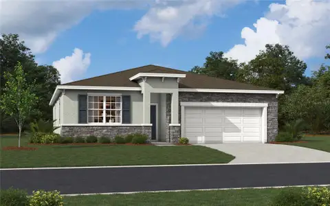 New construction Single-Family house 3824 Rising Trl, Davenport, FL 33837 plan Juniper - image