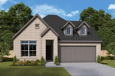 New construction Single-Family house 6127 Renoir Ln, Manvel, TX 77578 plan The Genoa - image