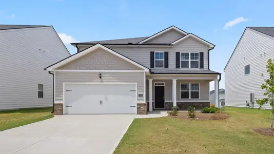 New construction Single-Family house 309 Great Salt Ln, Hoschton, GA 30548 Elle- photo 0 0