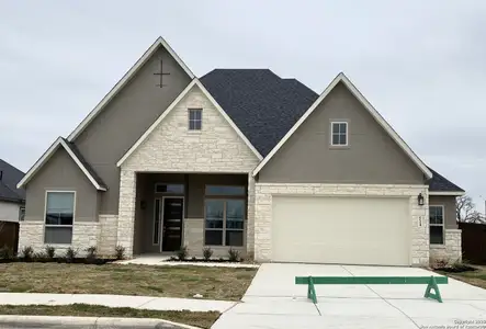 New construction Single-Family house 524 Cotorra Spgs, Cibolo, TX 78108 Adelaide 77'- photo 19 19