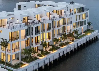 New construction Townhouse house 4008 Ne 167Th St, Unit 6, North Miami Beach, FL 33160 plan Dahlia - image