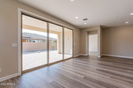 New construction Townhouse house 375 E Citrus Hollow Way, Queen Creek, AZ 85140 Valletta Exterior B- photo 22 22