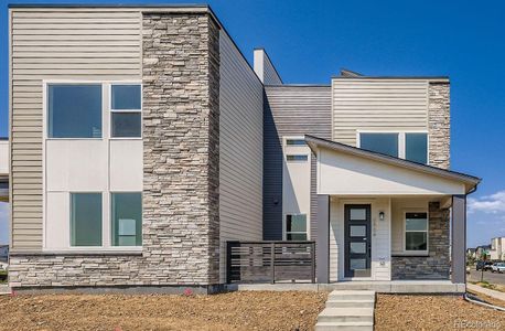 New construction Townhouse house 6864 Bryant Ct, Denver, CO 80221 plan Horizon Four - image